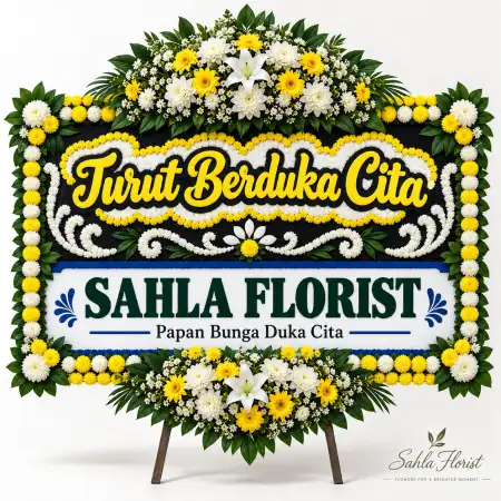 Papan Bunga Duka Samosir