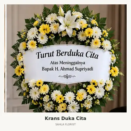 Krans Bunga Duka Samosir